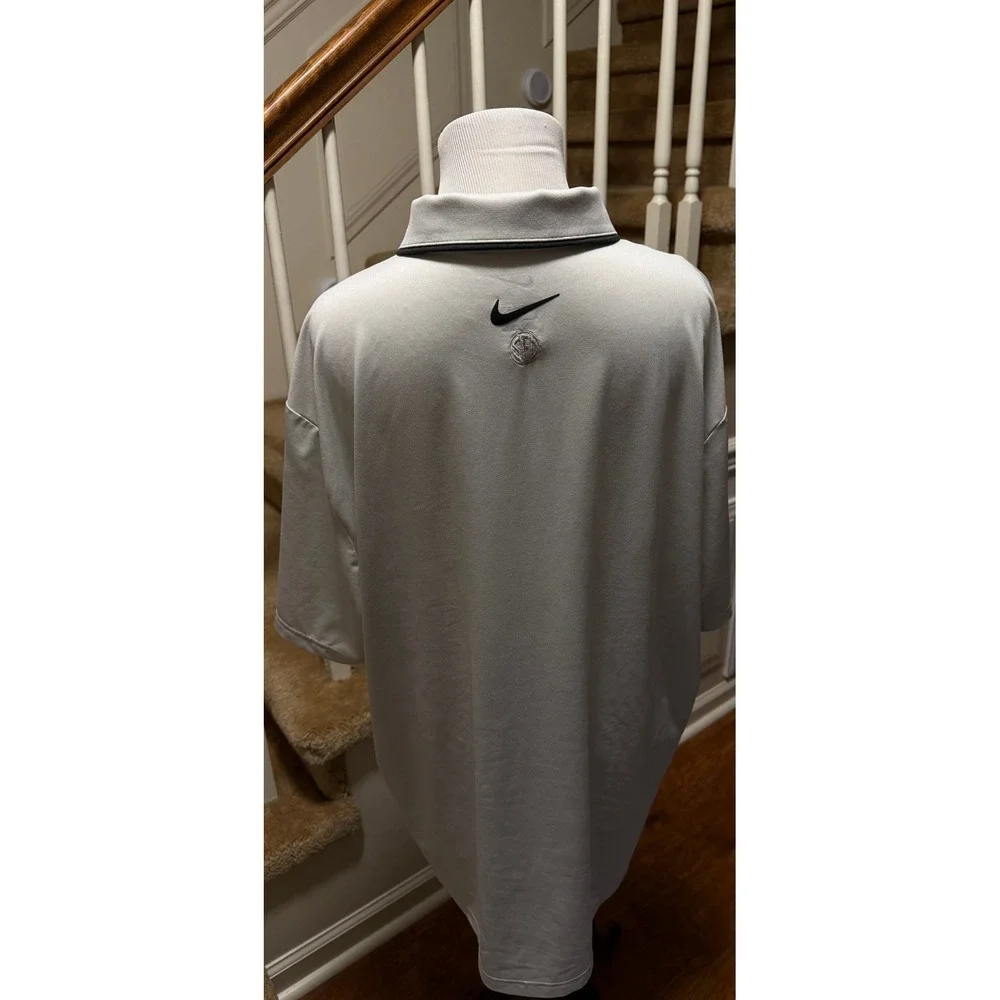 Nike Tennessee Volunteers Dri-FIT Polo Mens XL Light Grey SEC Volunteers Golf